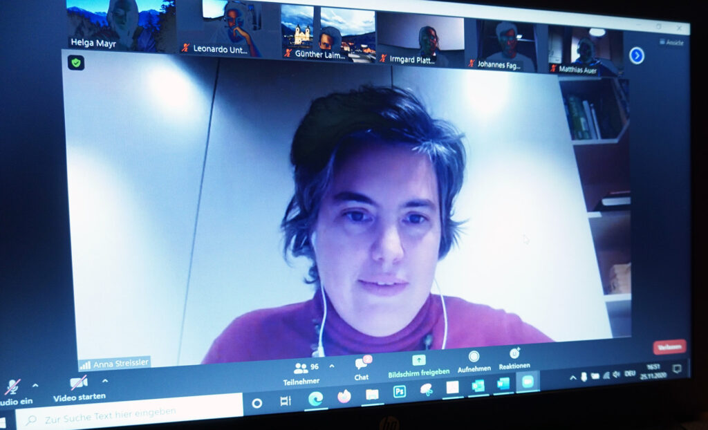 Screenshot Anna Streissler