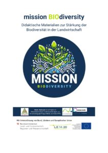 Cover der Publikation „Didaktische Materialien zur Stärkung der Biodiversität in der Landwirtschaft“