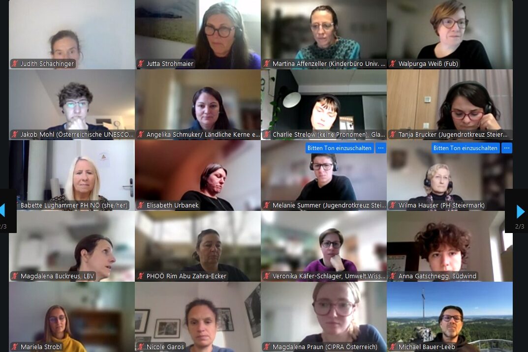 Screenshot BNE-Online-Akademie