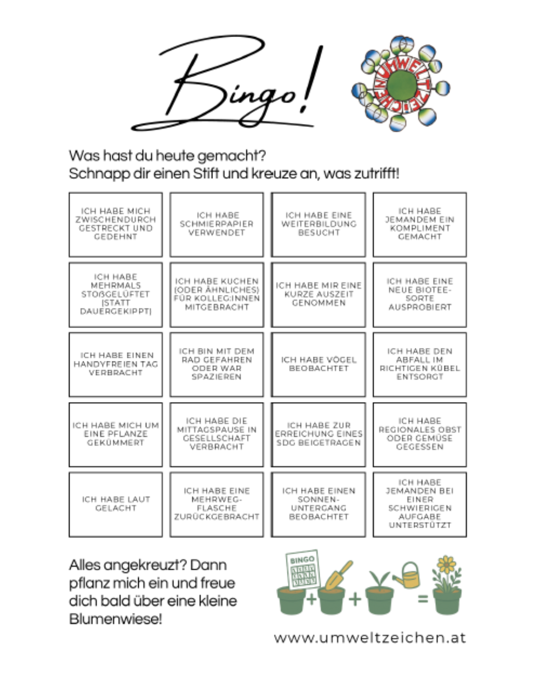Bingo-Samenpapier – Bild 2